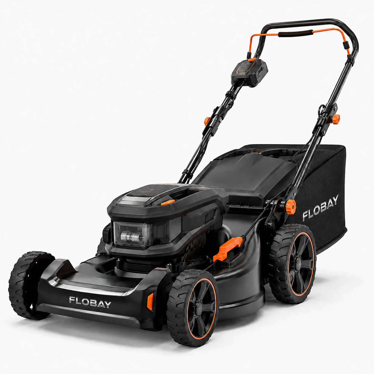 Flobay MowForce 40V Cordless Lawn Mower — studio view