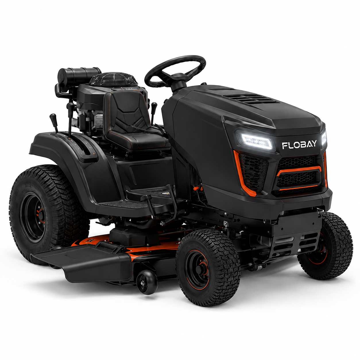 Flobay TurfMaster 24HP Riding Lawn Mower — studio view